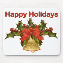 Bell and Holly mousepads