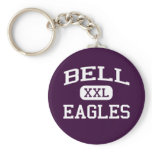 Bell - Eagles - Bell High School - Bell California Key Chains