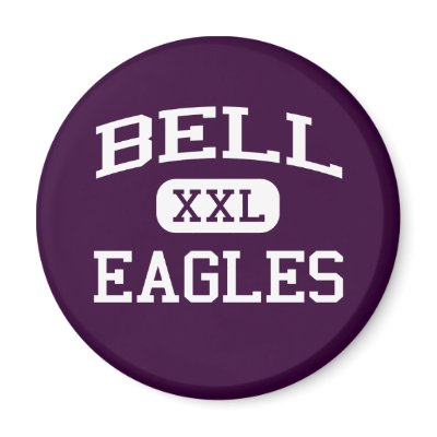 Bell - Eagles - Bell High School - Bell California Fridge Magnets by customteamsportswear