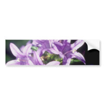 Bell flower flowers bumper stickers