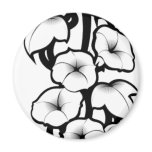Bell Flower Tribal Refrigerator Magnet