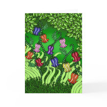Bell Flowers Greeting Card