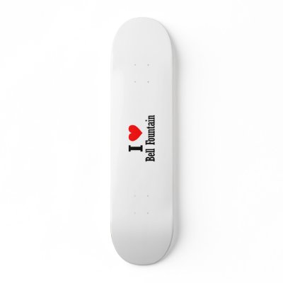 Bell Fountain, Alabama City Design Custom Skateboard by JayAtZazzle