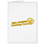 Bell Gardens Drinking Team tee shirts Card
