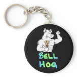 Bell Hog Key Chain