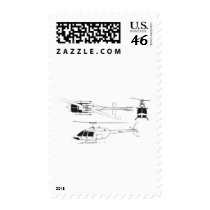 Bell Jet Ranger / TH- postage