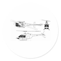 Bell Jet Ranger / TH- stickers