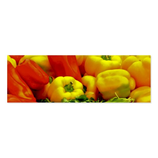 Bell Peppers Business Card (front side)