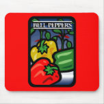 Bell Peppers Mouse Pads