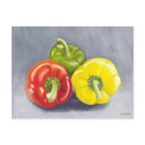 Bell Peppers postcards