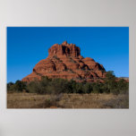 Bell Rock in Winter 2001 Print