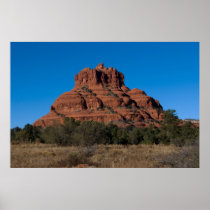 Bell Rock in Winter 2001 Print