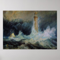 Bell Rock Lighthouse Canvas Print