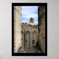 Bell Tower at Avignon Poster
