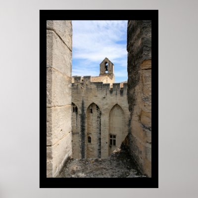 Bell Tower at Avignon Poster by moonrisings