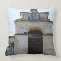 Bell Tower Carmel Mission Pillows