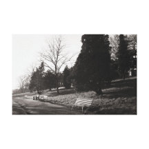 Bell Vue Park, Newport, Mon (Dec 1977) Canvas Prints