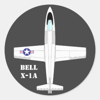 Bell X-1 A Sticker