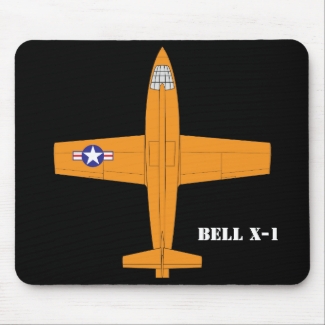 Bell X-1 Mouse Pad