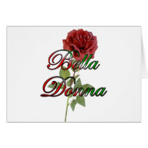 Bella Donna (Beautiful Lady) cards