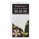 Bella Flora Save The Date Photocards Custom Photo Card