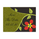 Bella Flora Save The Date Postcards