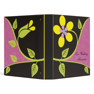 Bella Flora Wedding Binders by zazzleproducts1