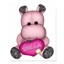 Bella Hippo posters