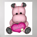 Bella Hippo Print