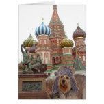Bella In Moscow Greeting Card