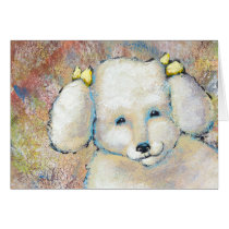 Bella is a Happy Dog - fun cute original art cards