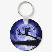 Bella Luna Keychain by artbyjulie Bella Luna Keychain