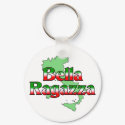 Bella Ragazza (Beautiful Italian Girl) keychains
