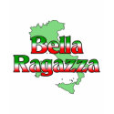 Bella Ragazza (Beautiful Italian Girl) t-shirts