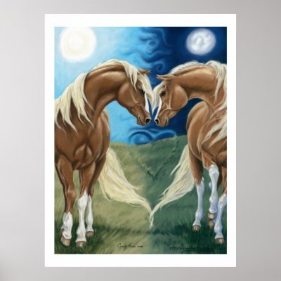 Bella Sara Leonardo and Sarah - print by cindypriceart
