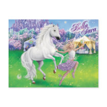 Bella & Sara Moonfairies Post Card