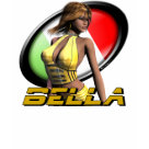 ladies_casual_tshirt - "Bella" means Beautiful in Italian and here is our Sexy Italy Pinup Fantasy Girl to prove it.  Don't let her looks fool you, she likes to party and is all about SPEED!  Turn some heads on in the club, on the street or with friends with one of our exotic t shirts, prints, cards or artwork with this new erotic pin up illustration from 3D artist Bryan C. Smoak!