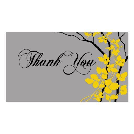 Bella Thank You Gift Tag Special Thanks Business Card