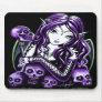 Belladonna Purple Skull Fairy Mousepad
