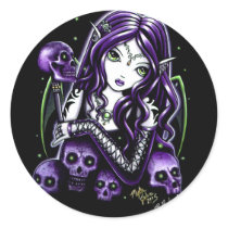 "Belladonna" Round Sticker Set by mykajelina "Belladonna" Round Sticker Set