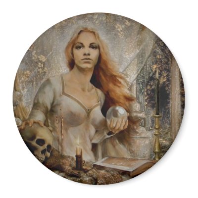 «Belladonna's Chamber» Magnets by livtorunn