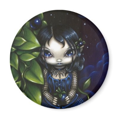 "Belladonna's Gift" Magnet by strangeling