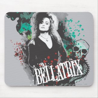 Bellatrix Lestrange Graphic Logo mousepad