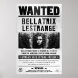 Bellatrix Lestrange Wanted Poster posters