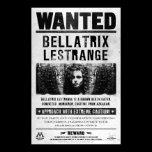 Bellatrix Lestrange Wanted Poster posters
