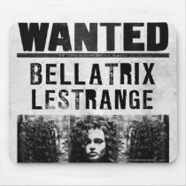 Bellatrix Lestrange Wanted Poster Mouse Pad