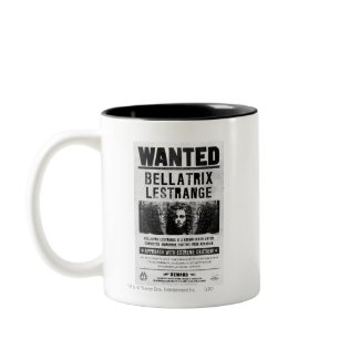 Bellatrix Lestrange Wanted Poster mug