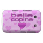 Belle Copine Pink & Purple Love Hearts casemate cases