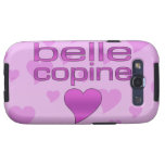 Belle Copine Pink & Purple Love Hearts casemate cases