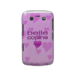 Belle Copine Pink & Purple Love Hearts casemate cases
